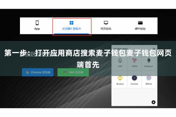 第一步：打开应用商店搜索麦子钱包麦子钱包网页端首先